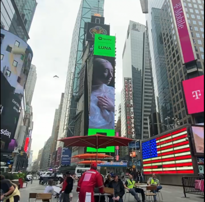 Oto gwiazdy na Times Square!