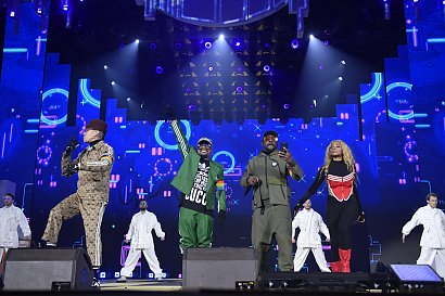 Black Eyed Peas wystąpili na Sylwestrze Marzeń w TV{.