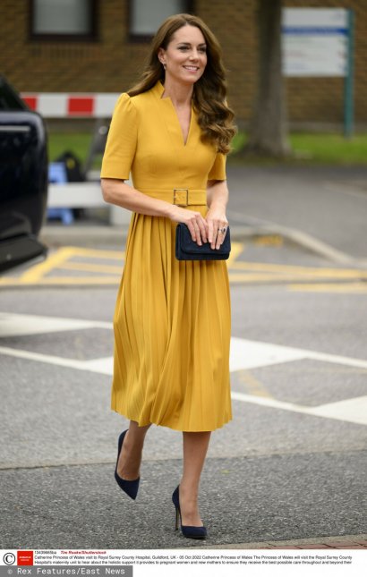 Kate Middleton w eleganckiej stylizacji podkreślającej figurę! To jej ulubiony fason sukienki?