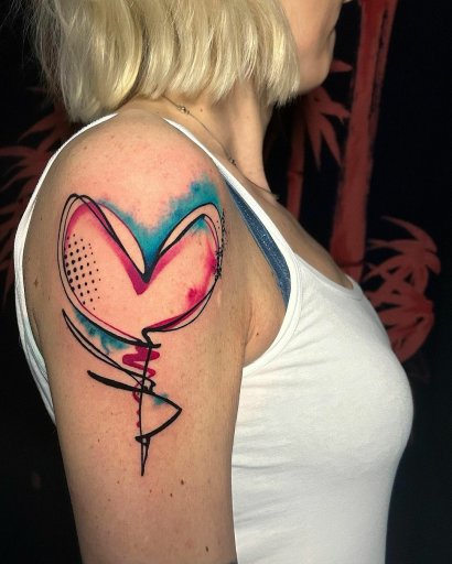 #hearttattoo - tatuaż serca. Odpowiedni nie tylko z okazji walentynek! Zobacz piękne przykłady