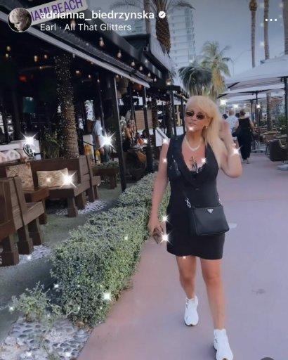 Adrianna Biedrzyńska postanowiła zrobić sobie krótki urlop i wybrała się na wakacje do gorącego Miami