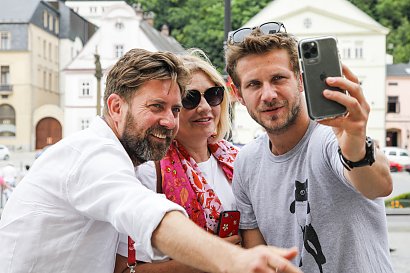 Prasa częściej pisała o rodzinie jego męża.