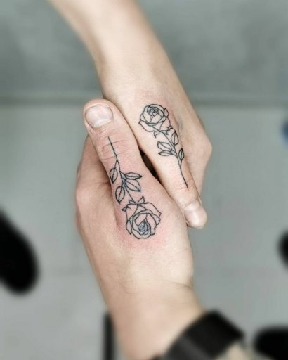 róża na kciukach