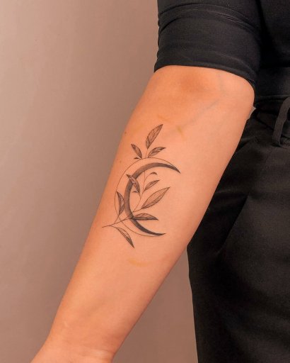 #bohotattoo - tatuaże w stylu boho. Odniesienie do natury jest piękne i warte wykonania