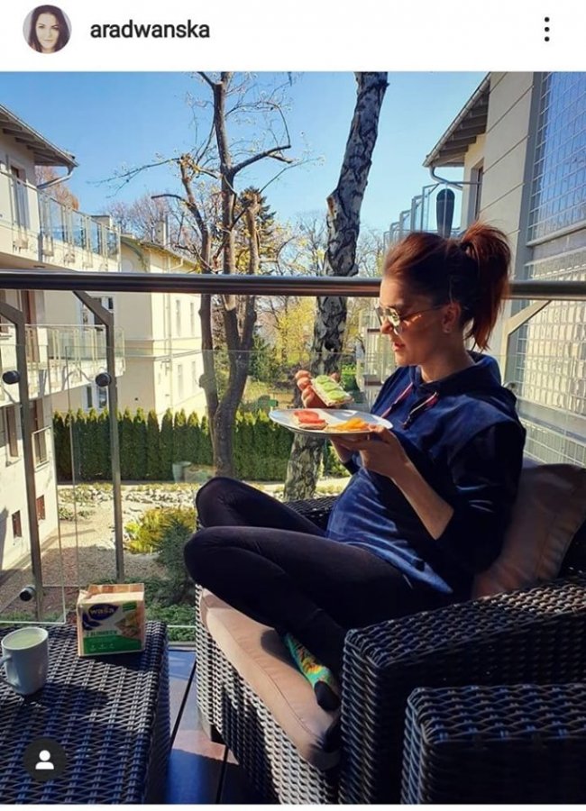 Agnieszka Radwańska pozuje z ogromnym brzuszkiem:"Niczego ...